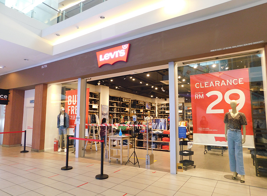 Levis on sale mitsui outlet