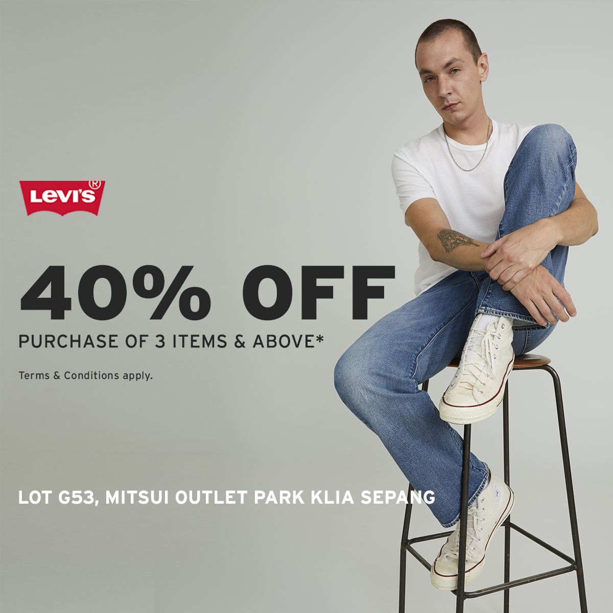 Levis mitsui outlet store park