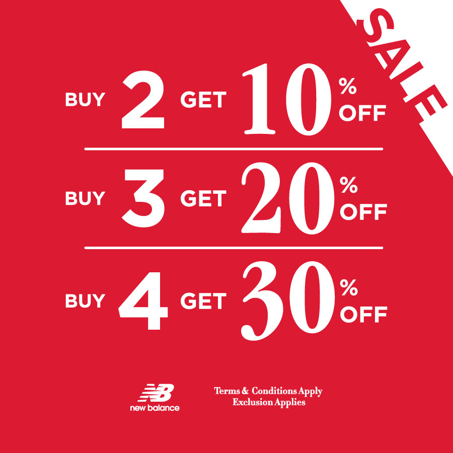 New balance mitsui sales outlet promotion