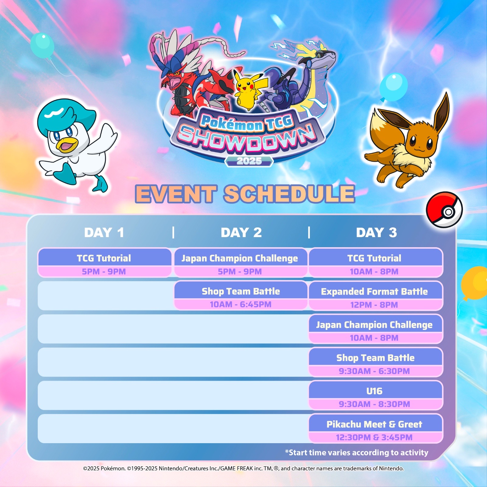 Showdown Schedule .JPG