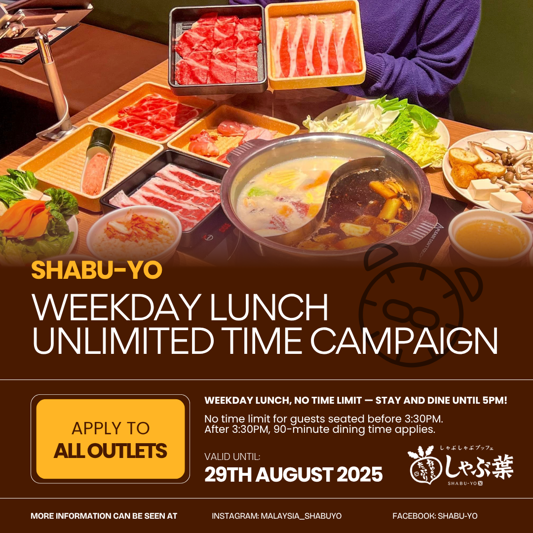 Shabu-Yo Unlimited Weekday Lunch Dine-In Time until 29th Aug 2025.png