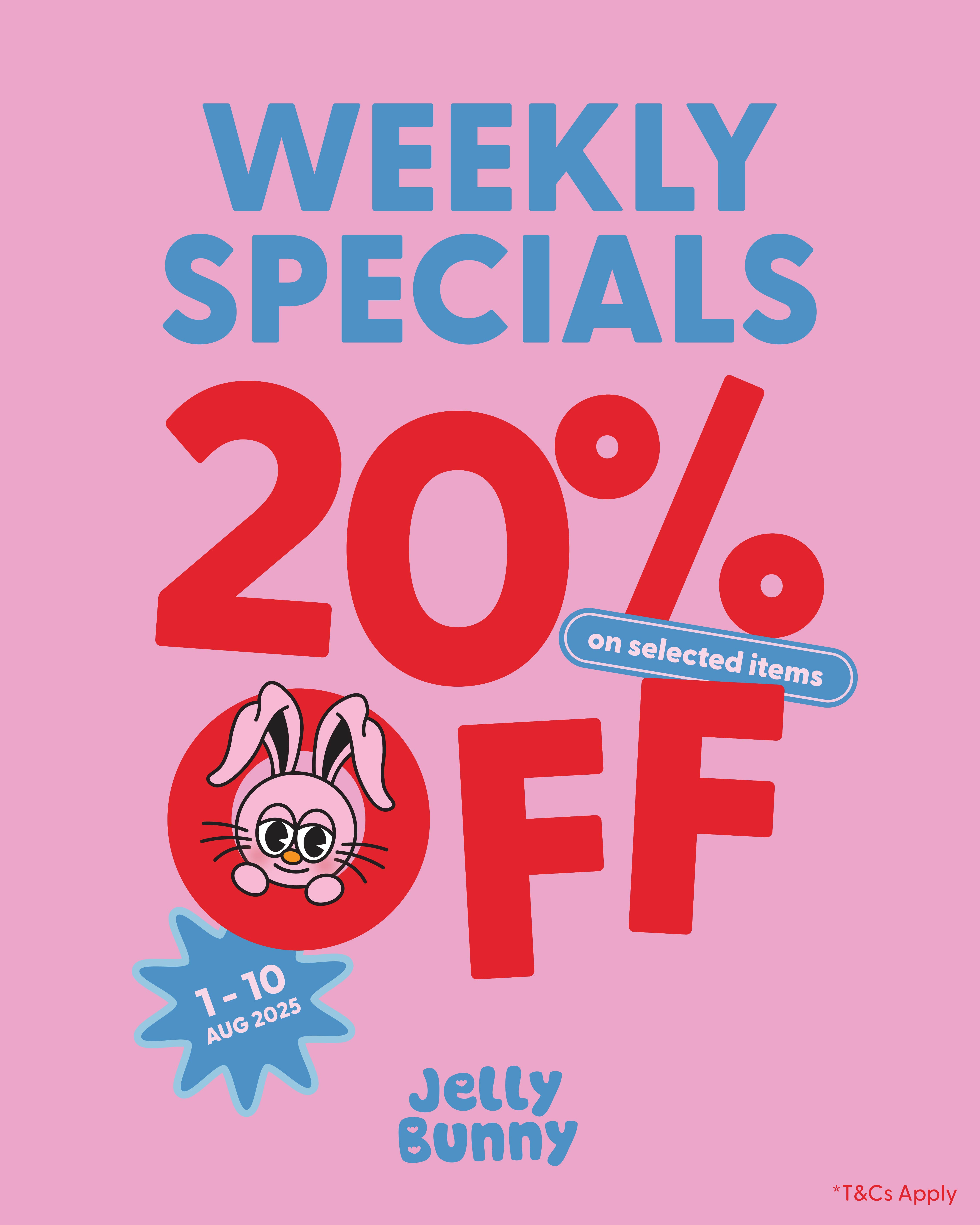 Weekly Specials 20% off - Jelly Bunny.jpg