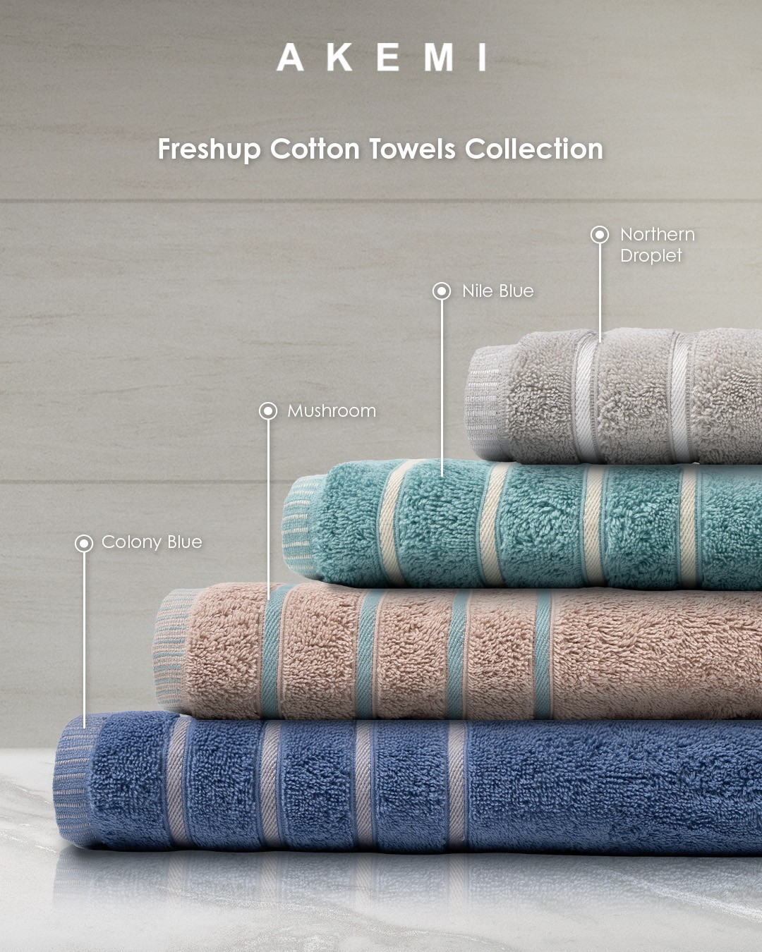 Comfort never goes out of style. 🌈 Elevate your bath and your mood with AKEMI Freshup Cotton To.jpg