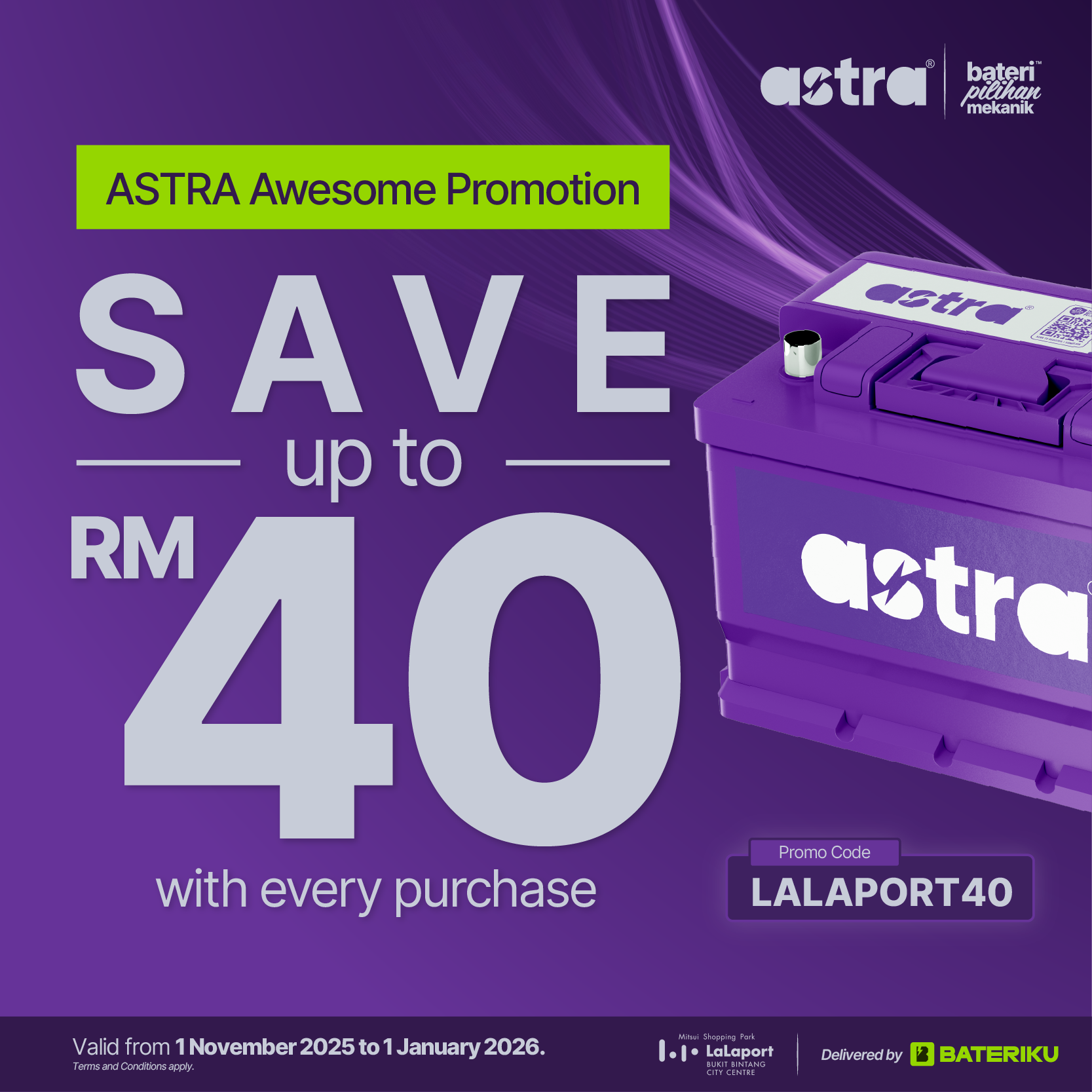 CR25-0505 DIGITAL v2_Visual_LaLaport Reward Program Q4 2025_Wayfinder Event.png