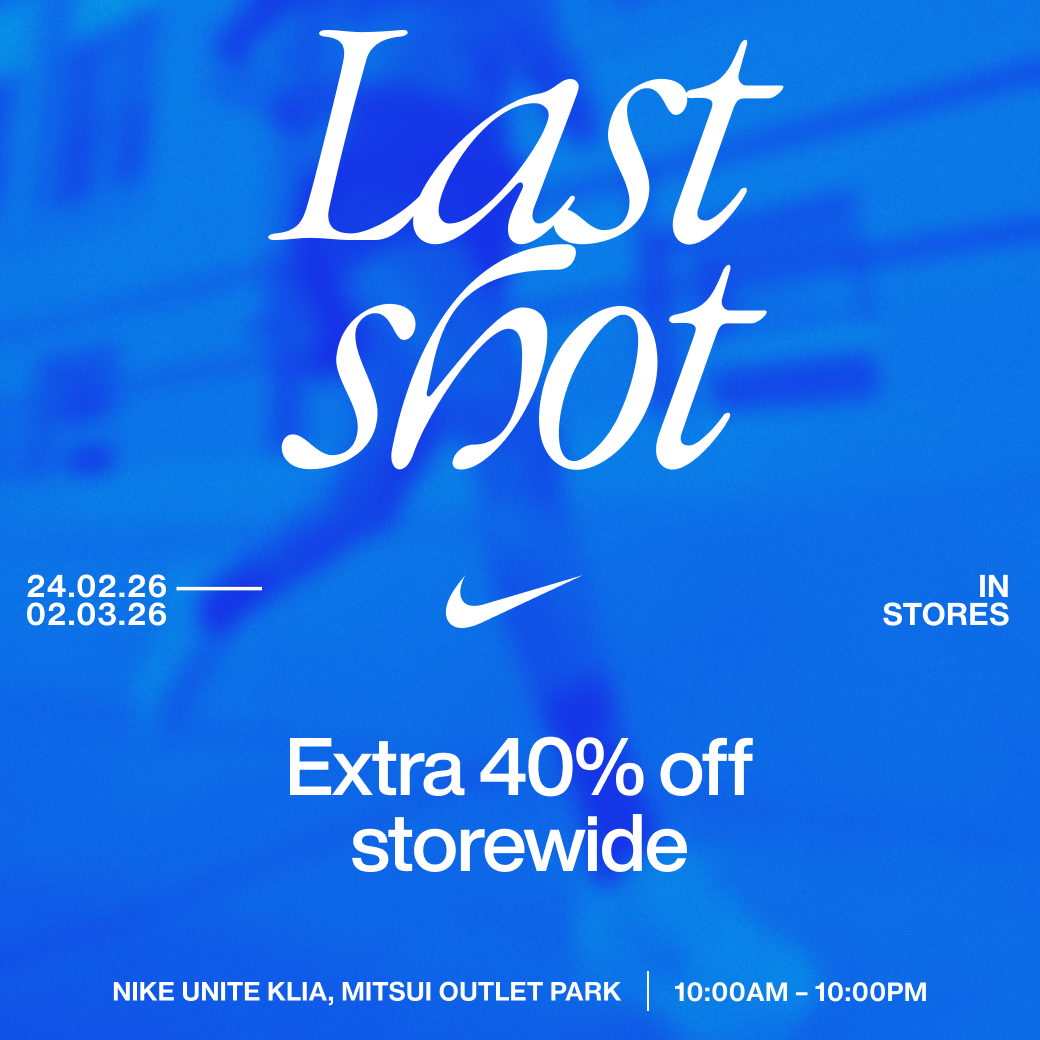 nike mitsui outlet park promotion