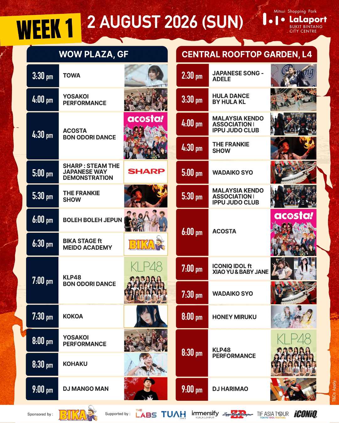 Schedule highlight 3