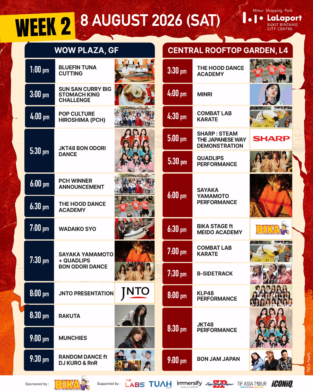 Schedule highlight 4