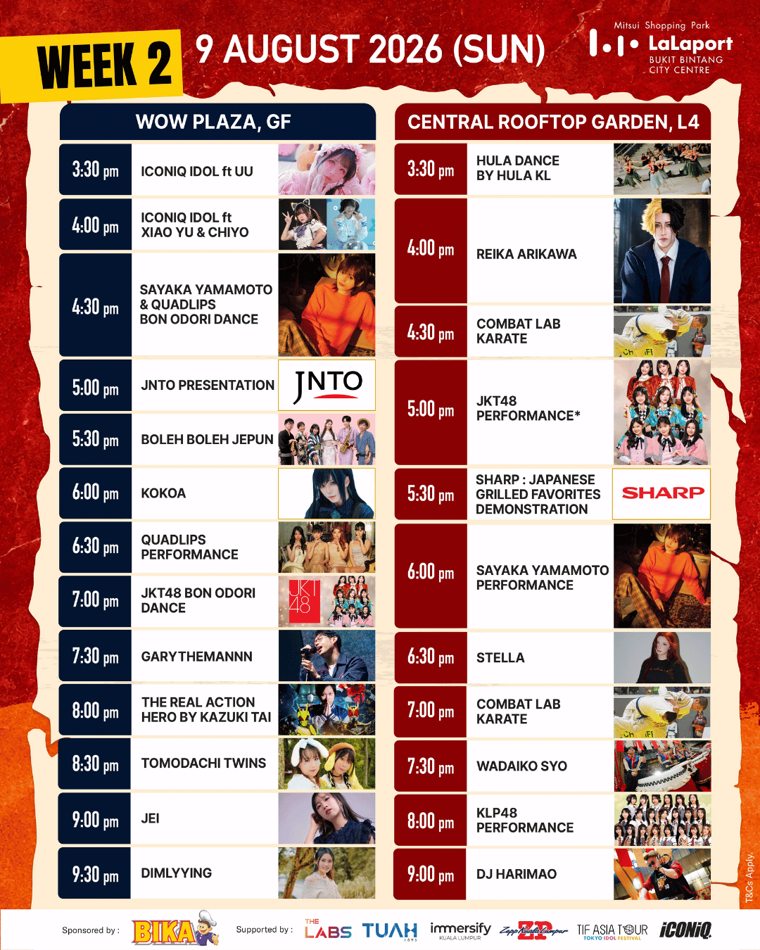 Schedule highlight 5