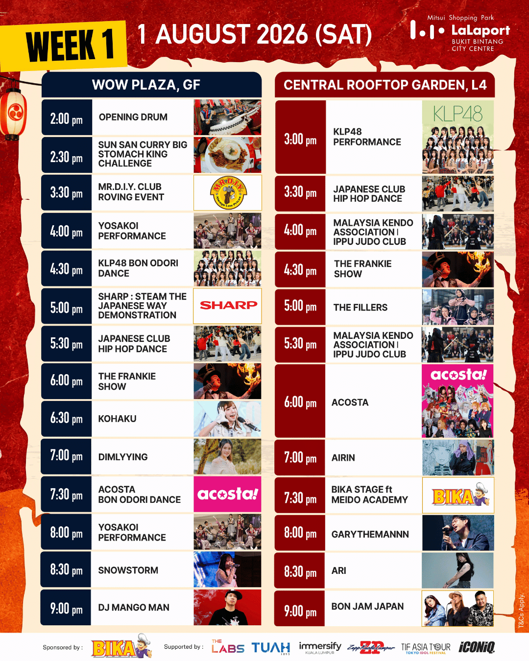 Schedule highlight 2
